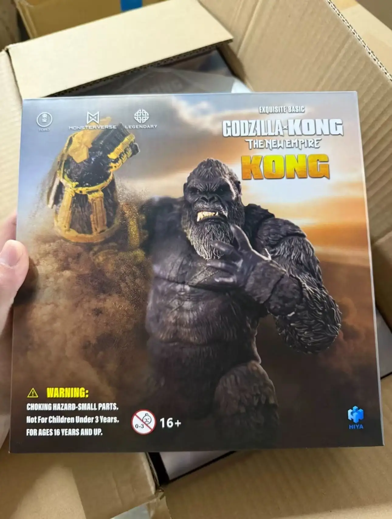 

HI YA Exquisita Serie Básica Godzilla X Kong El Nuevo Empire Kong B.E.A.S.T. Ганте Вер. Фигурка Acción Modelo De Juguete