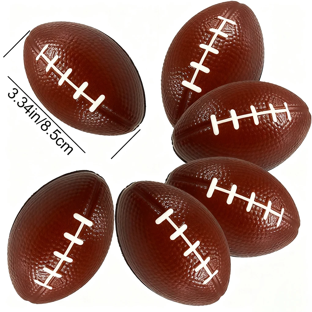 Mini pelota antiestrés deportiva de fútbol, mini pelota deportiva de espuma, pelota deportiva de espuma para recompensa de carnaval escolar, bolsa de fiesta de Navidad, regalo F