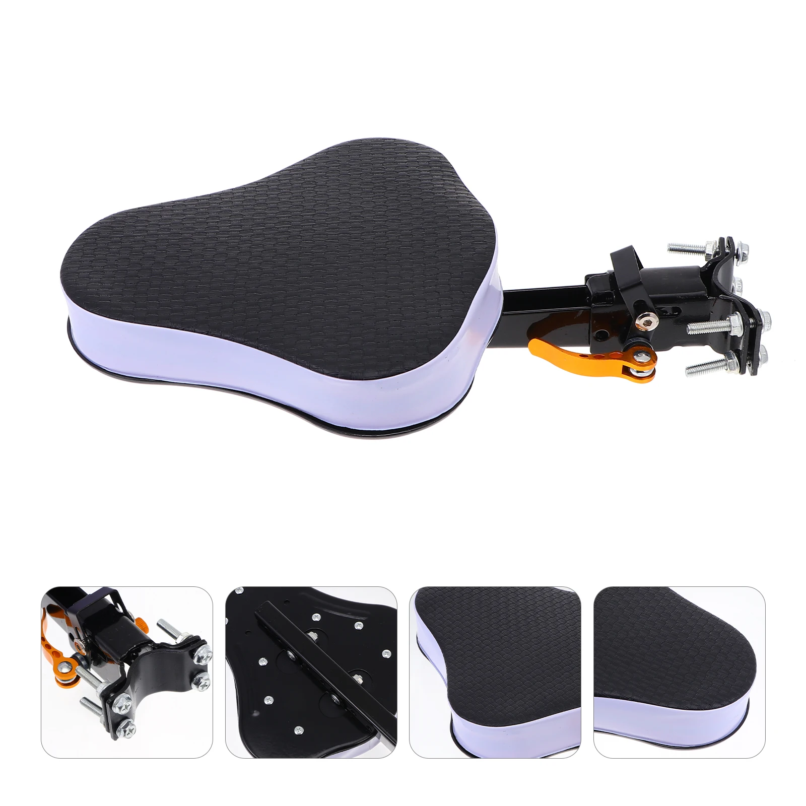 

1 set Child Cushion Kids Bicycle for Saddle with Backrest Electric Bike Kids Electric Bike Saddle Bicycle