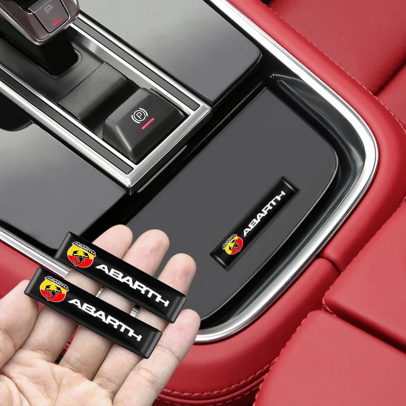 Декоративные 3D-наклейки для автомобилей Fiat Abarth Argo Croma Albea Tipo Palio Viaggio 500 Punto Panda Doblo Stilo Bravo
