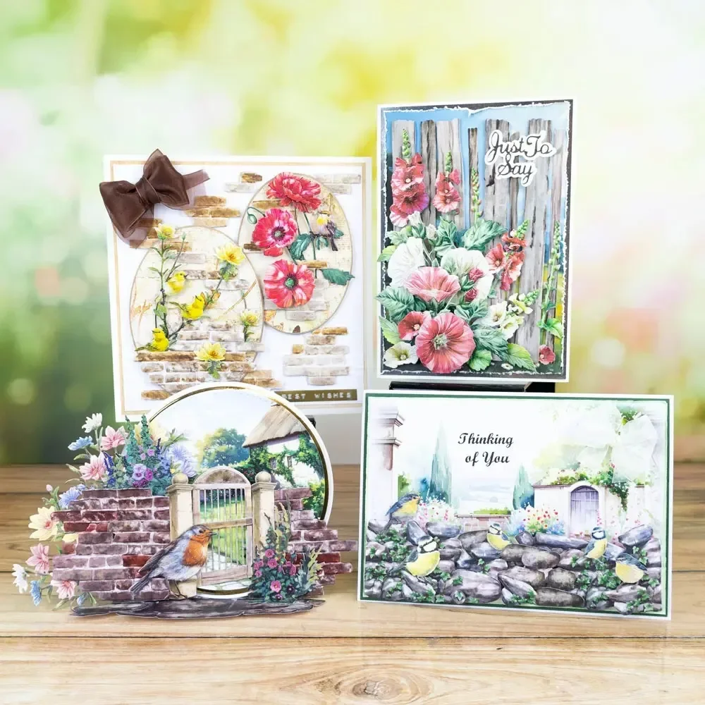 Collection Background Brick By Brick Extensions  Artw Rock Stone Metal Cutting Die Stamp Scrapbook Stencil Photo Album DIY Paper