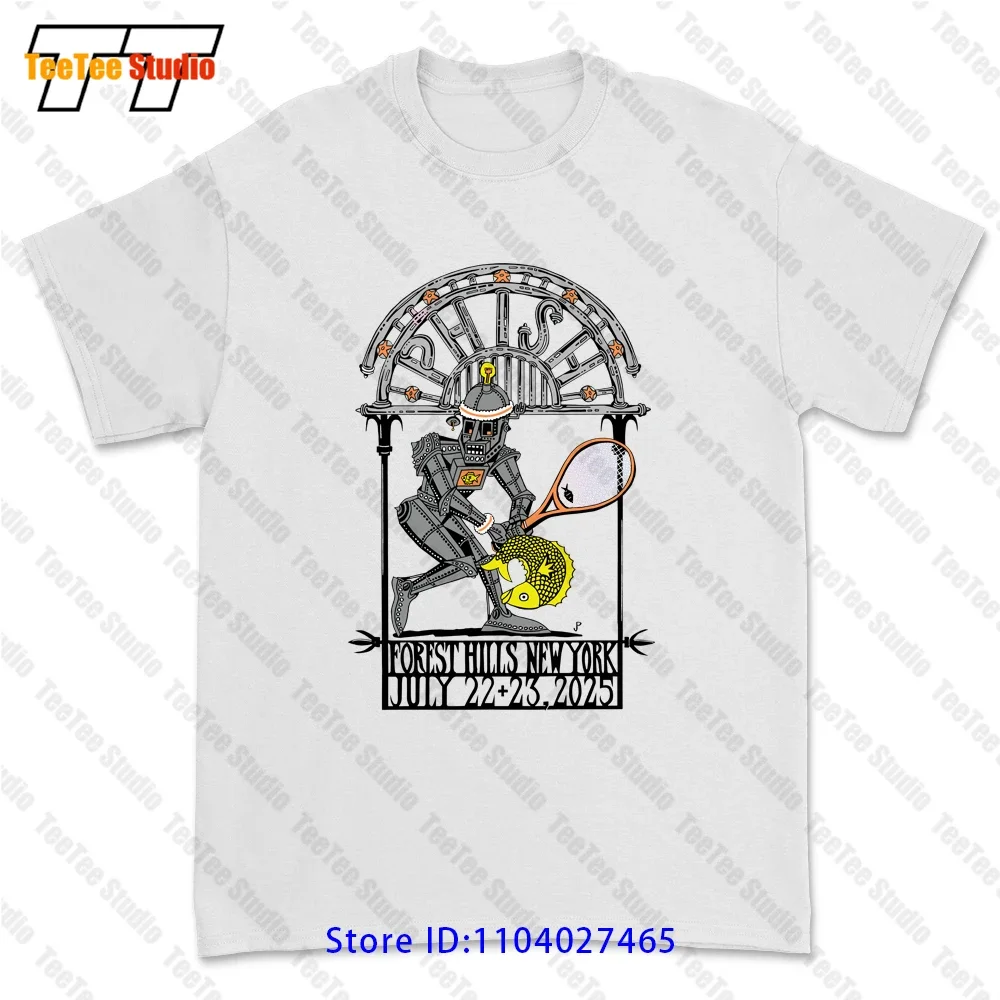 Phish Forest Hills Pollock Summer Tour 2025 T Shirt Size S 5XL