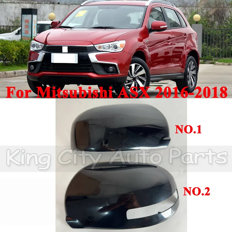 CAPQX bez farby zewnętrzny widok z tyłu lustrzane osłony do obudowy osłona lusterka wstecznego Mitsubishi ASX 2016 2017 2018