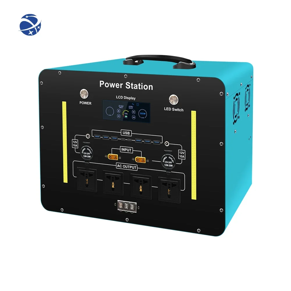 

Wholesale LifePO4 Portable Backup Power Box System Solar Portable Power Station 3000W for Camping Outdoor Activities