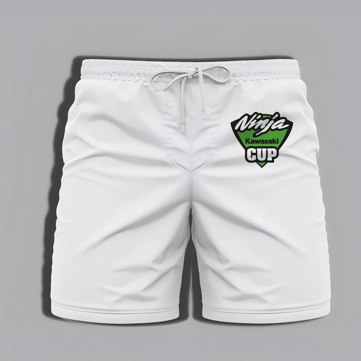 Kawasaki-Shorts d'été pour hommes, vêtements d'aventure, de bain, de haute qualité, impression de sports plication, salle de sport, moto, plage