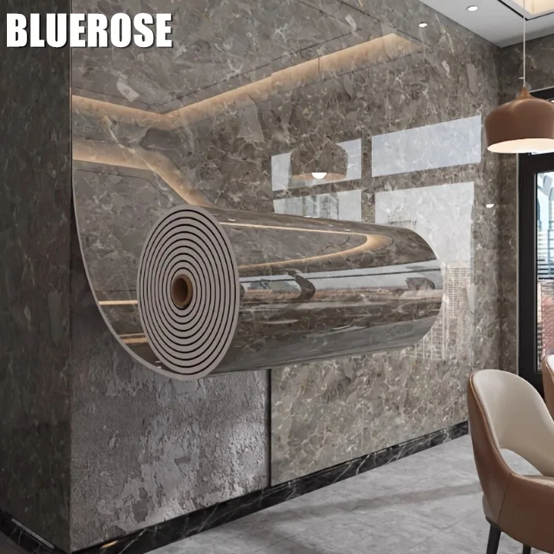 

Мраморные настенные панели, съемные самоклеящиеся обои для кухни, ванной комнаты, душа и пола, декор гостиной