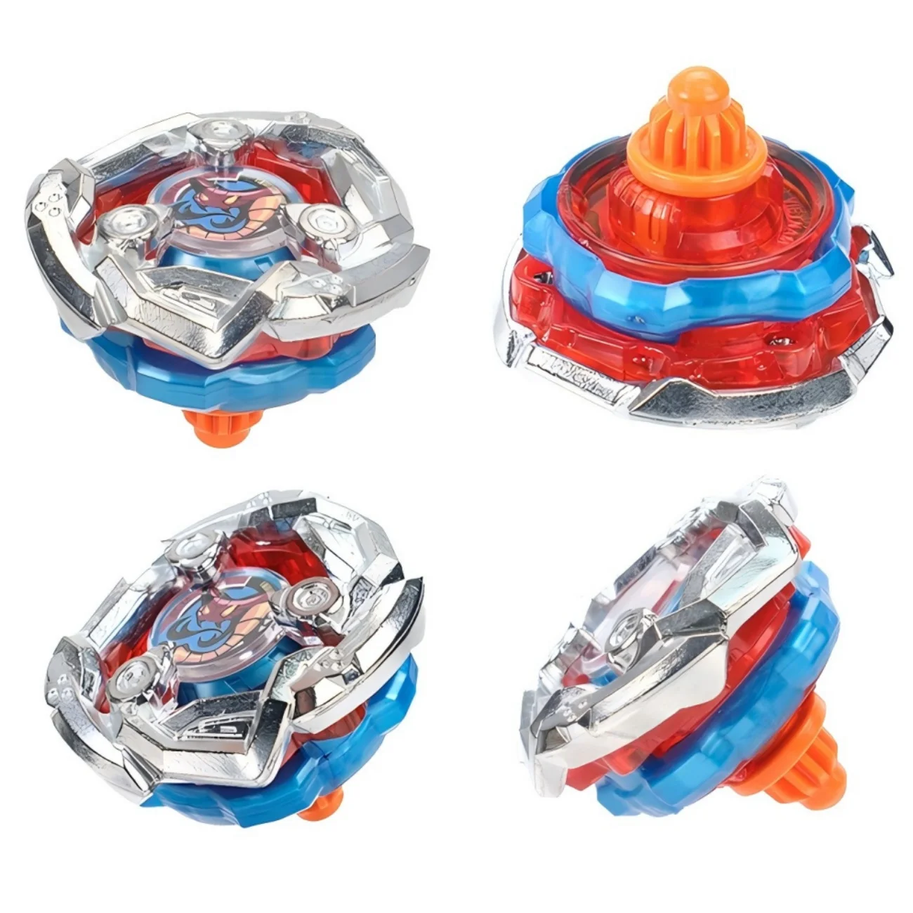 Takara Tomy Beyes Gyro BX Series Single Emitter Children's Battle Toy with Rotating Metal Gyroscope and Transmitter
