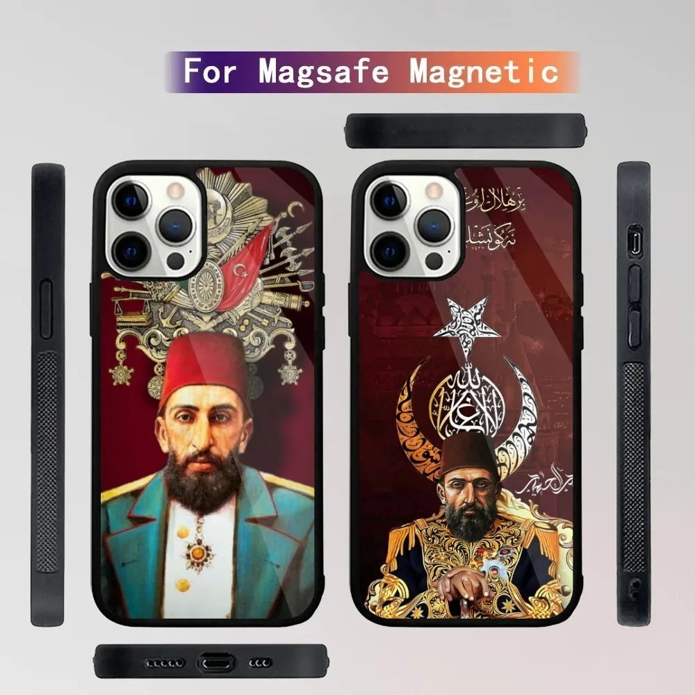 

O-Ottoman Empire Coat Phone Case For iPhone 15,14,13,12,11,Plus,Pro,Max Mini Magsafe Magnetic Wireless Charging
