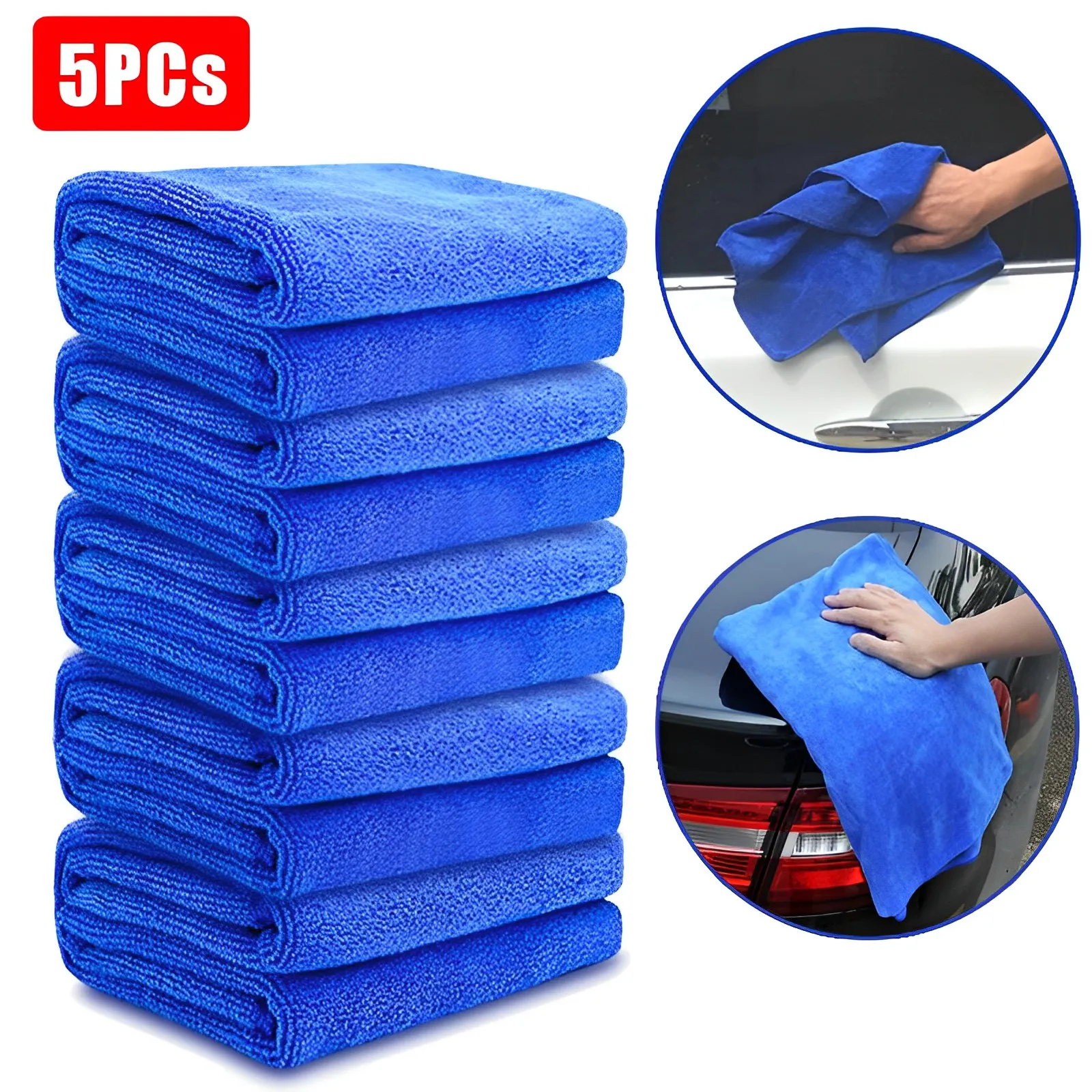 Thicken Car Wash Microfiber Cloth Towels Super Absorbent Car Detailing Cloth Auto Care Drying Microfiber Towel Car Cleaning Tool