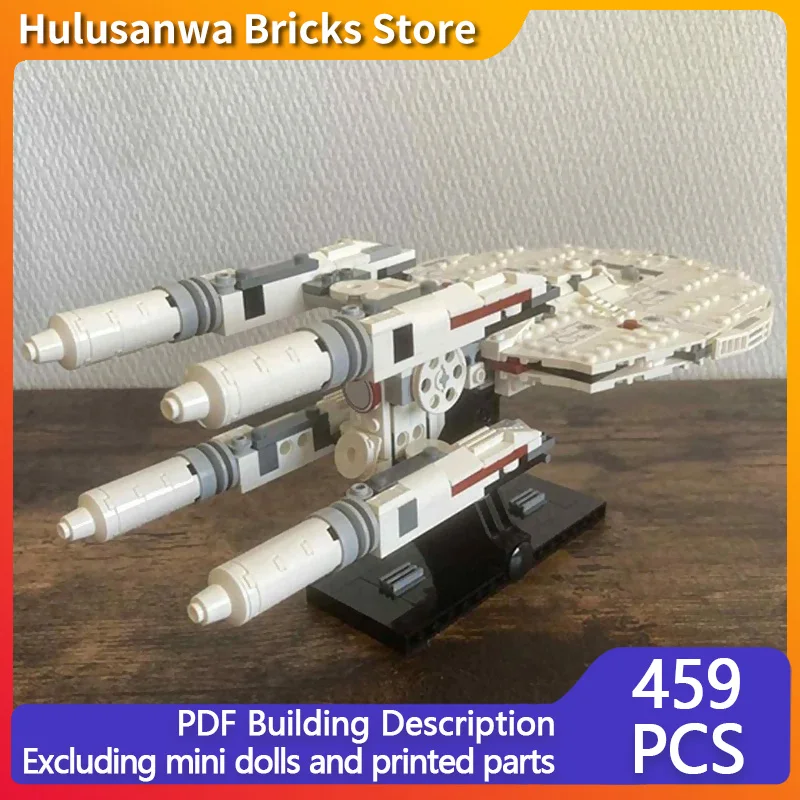 Popular Movie Model MOC Building Bricks Space Combat Battleship Modular Technology Assemble Children Toys Suit Gifts Holiday