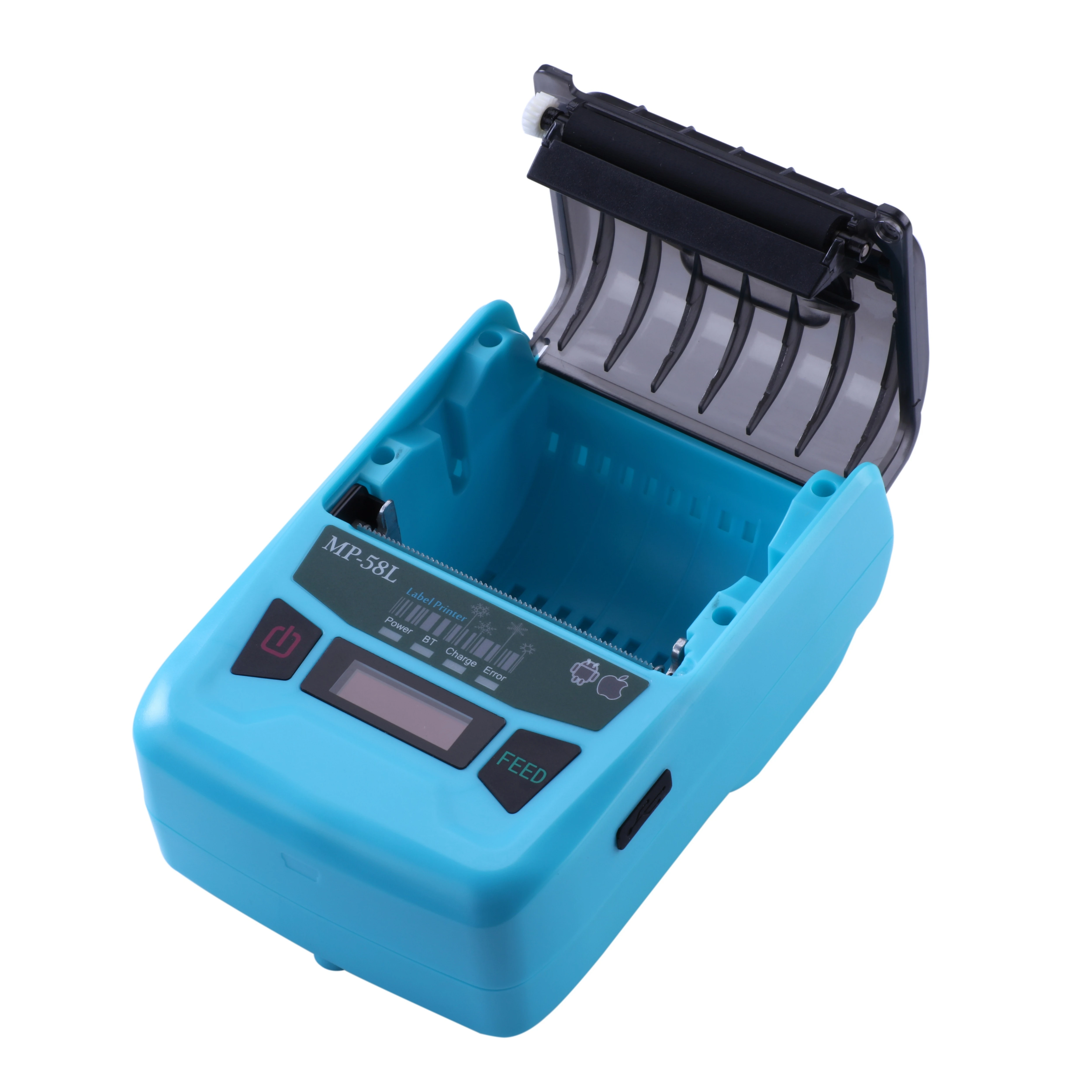 Mini Price Tag Label Thermal Printer Machine Portable Blue Tooth Cloth Fabric Sticker Label Thermal Printer For Jewelry Label