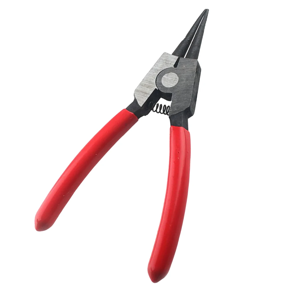 

Circlip Pliers Steel Clamps Durable Compression Spring Red Cutting Machine Indoor Outdoor Fuses Safe Insulated Plastic Handle