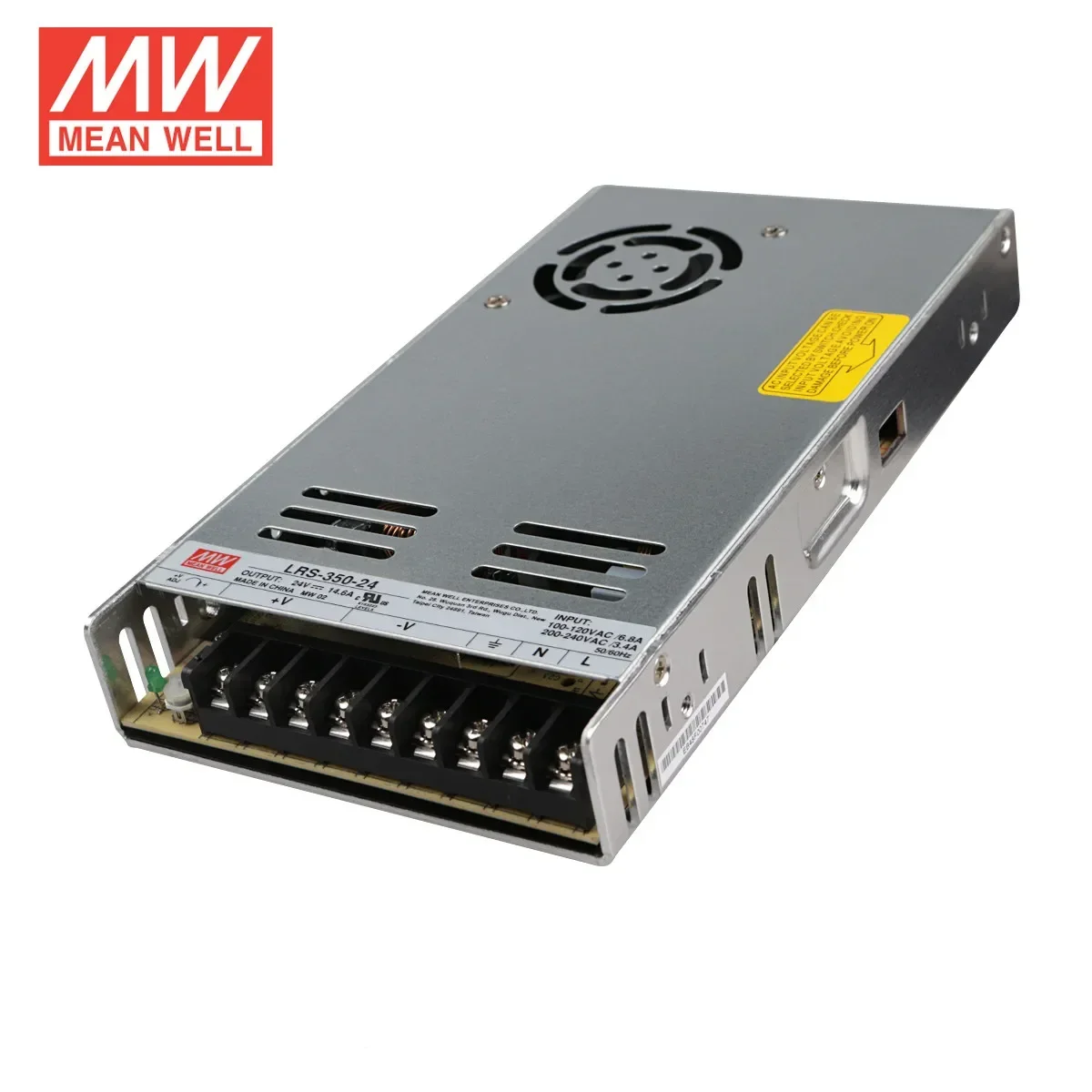 

Блок питания MeanWell LRS-350-24 — сертифицированный для 3D-принтеров Voron 2.4/Trident & Prusa i3/CR-10/Ender-3