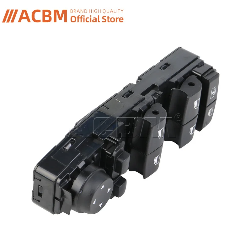 ACBM Window Switch Master Control Button For BMW F02 F04 F06 F07 F10 F11 F18 520 523 530 535 640 730 61319241956