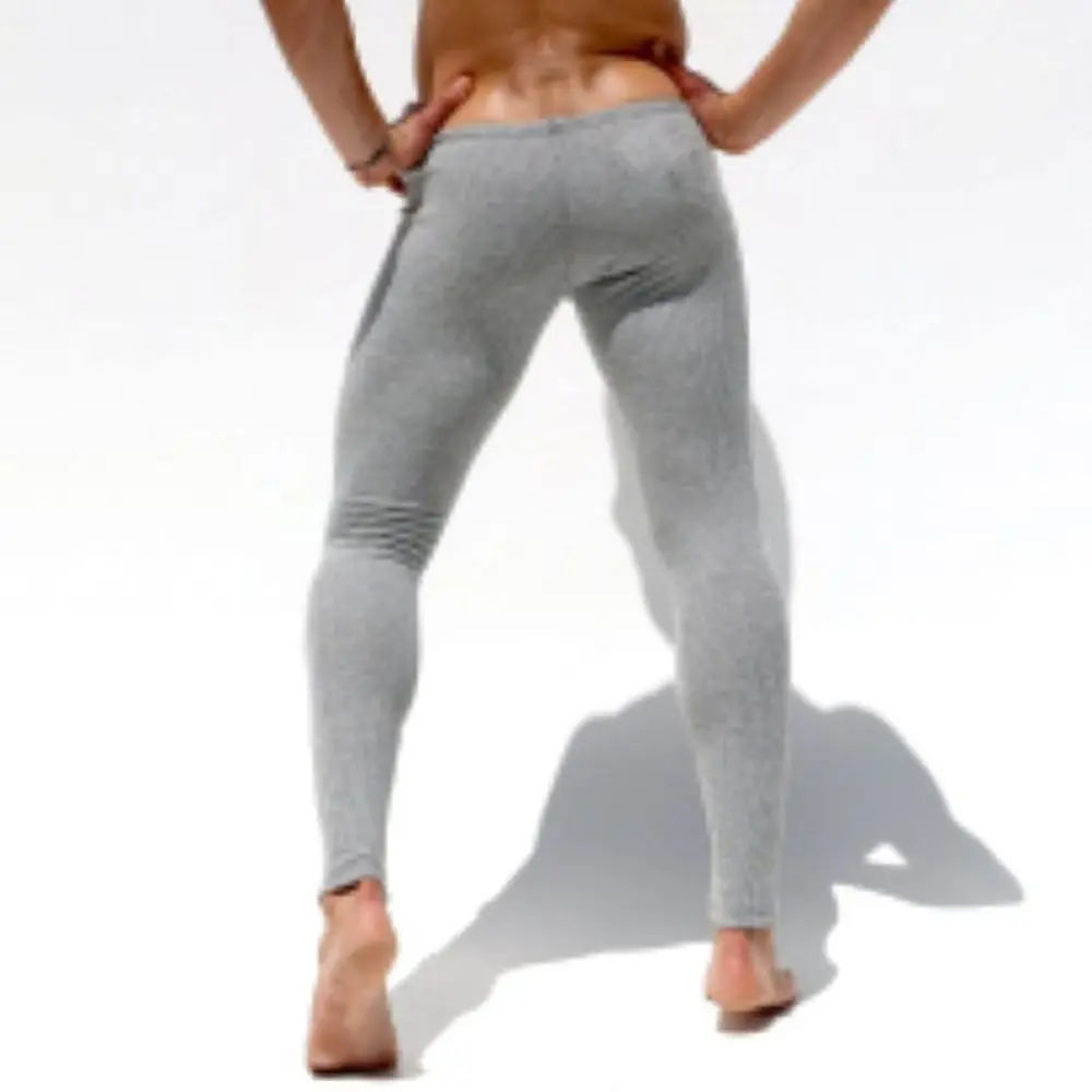 بنطال كاجوال مضلع قابل للتمدد للرجال