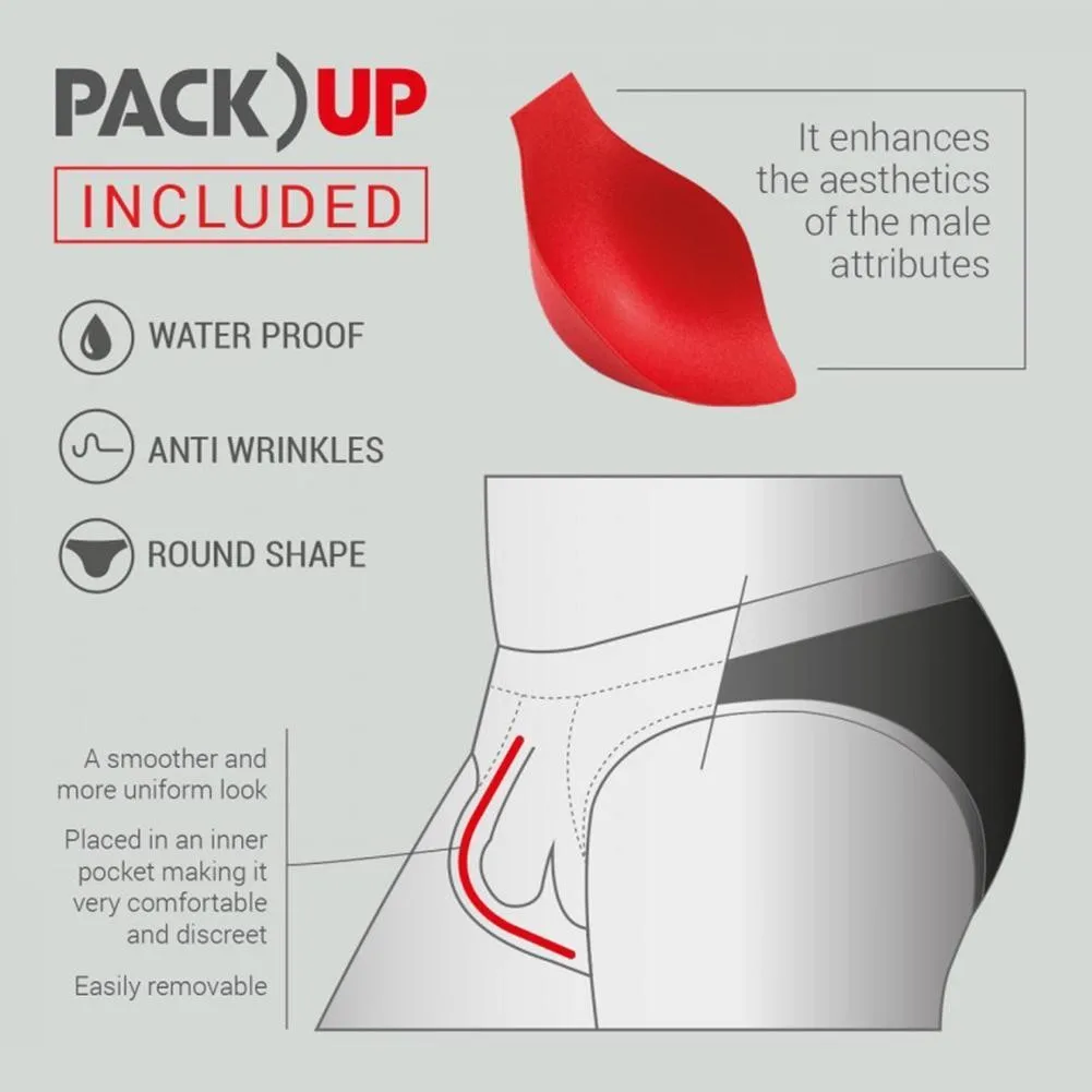 Sponge Pad Underwear Enhancer Cup Men Briefs Sexy Penis Bulge Pouch Front Padded Push Up Cup Swimwear Pad