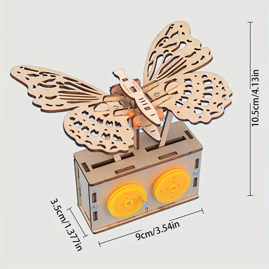 Houten educatief speelgoed voor kinderen DIY Fysiek Wetenschap Model Experiment Handgemaakte kleine productie Assemblage Craft Technologie Project