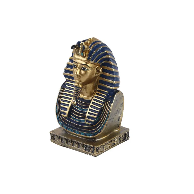 , Pharaoh, Cleopatra, Egyptian cultural artifacts, resin crafts, decorative items, sand table for psychological