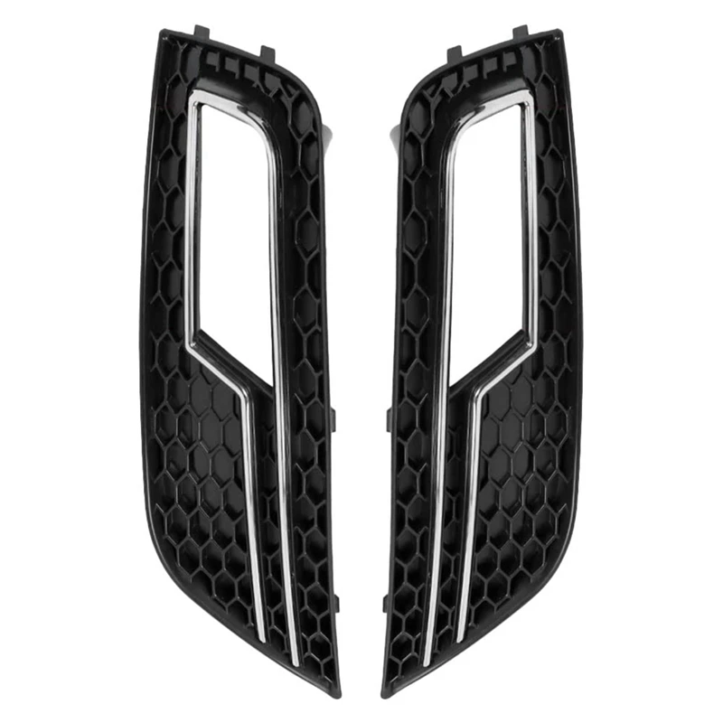 

Сотовая сетка, передний бампер, противотуманная фара, решетка для A4 B8.5 B9 2013-2016, решетка противотуманной фары 8K 0807681 К 8К 0807682 К