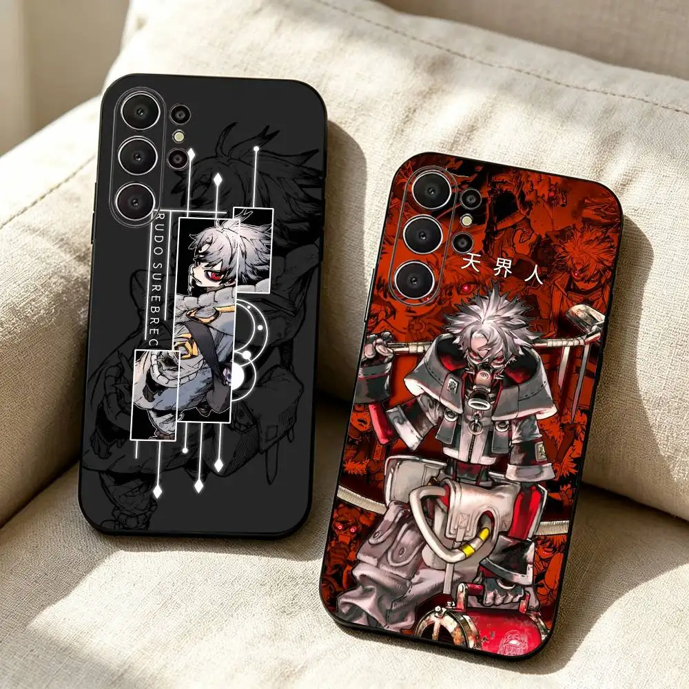 Gachiakuta-Rudo Black Soft Silicone Phone Case for Samsung Ultra S26, S24, S21, S22, S23, S30, Plus, Lite