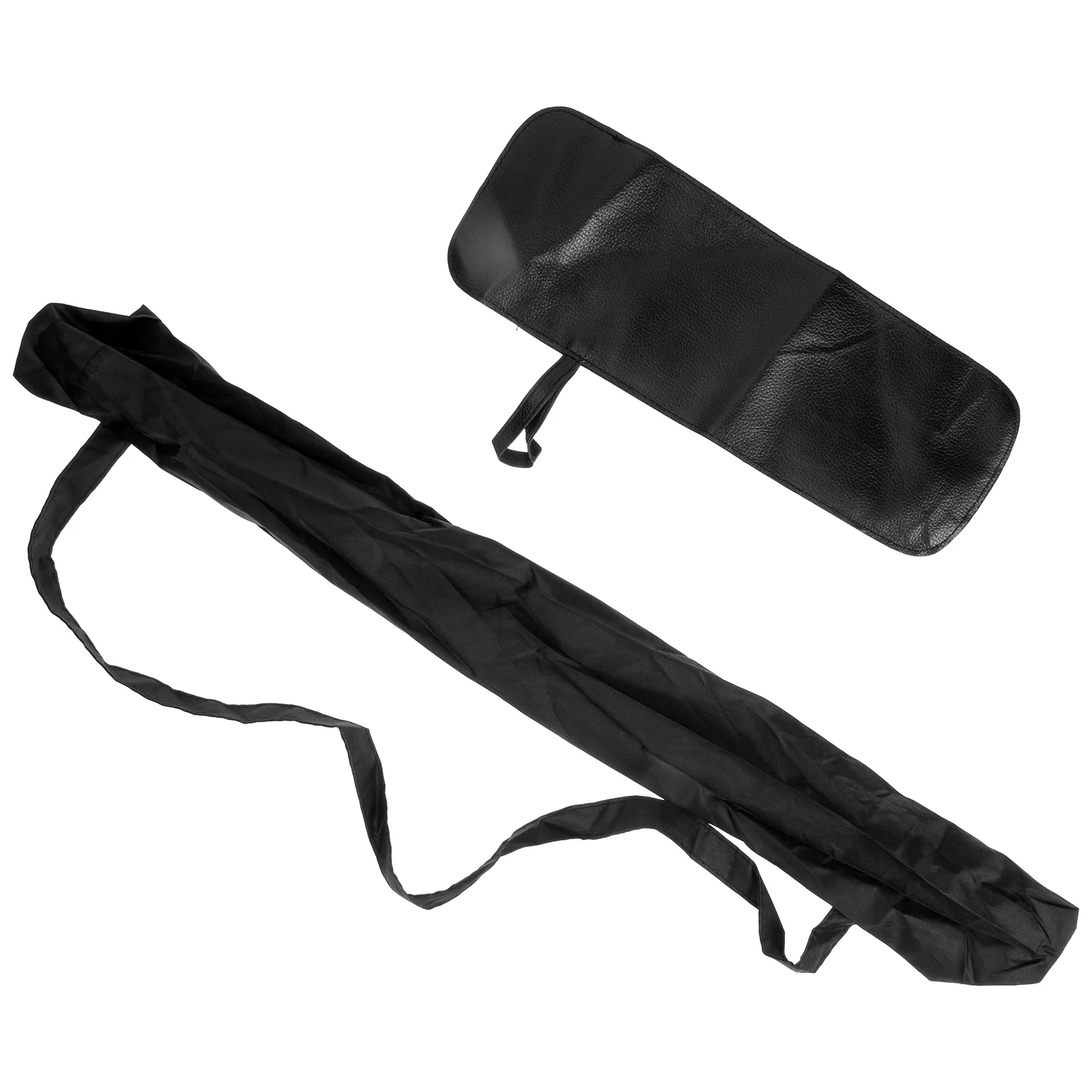 

2pcs Umbrella Storage Bag Waterproof Long Handle Cover Cloth Case Travel Pouch Carry Strap Rainy Days Home Daily Use
