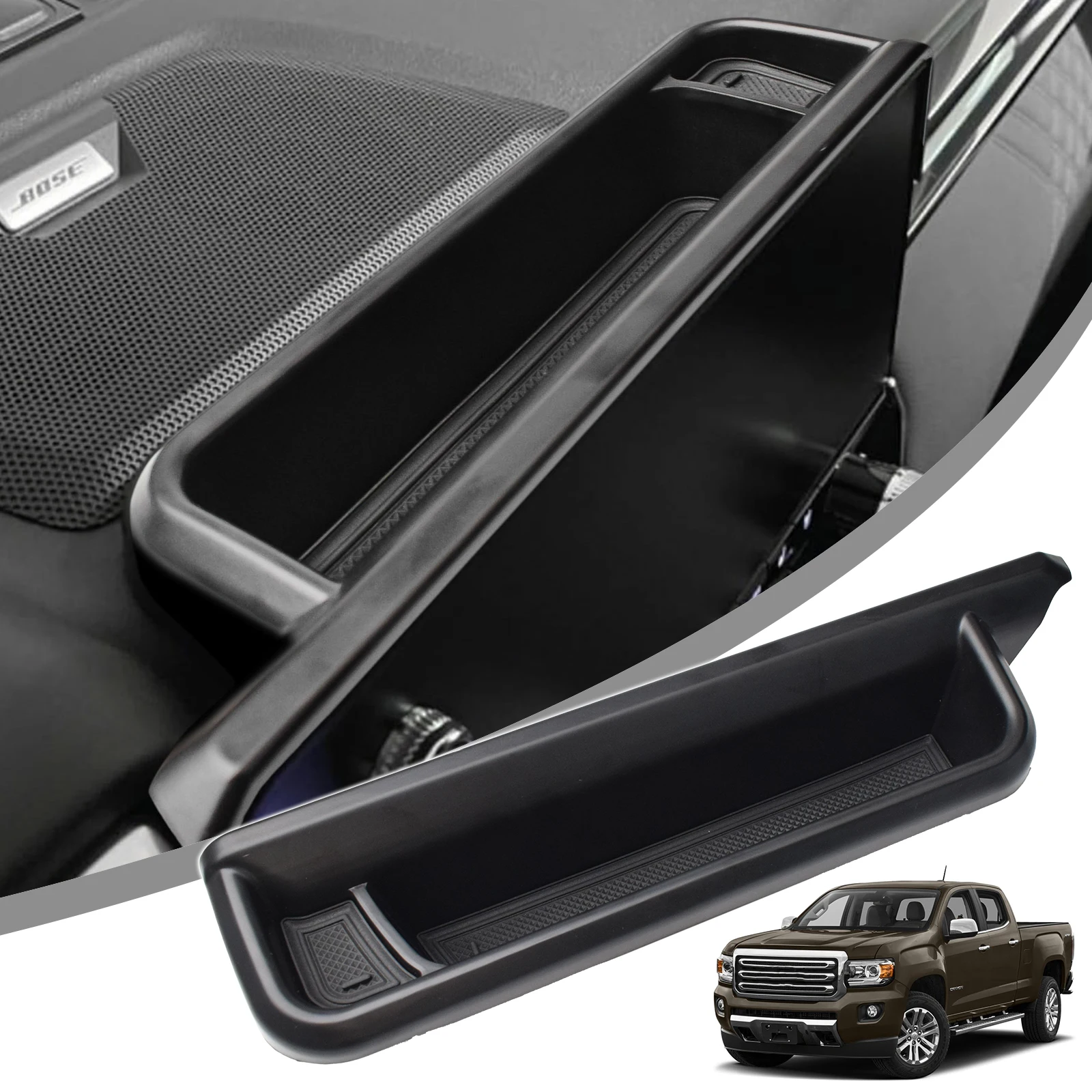 

For Chevy Colorado Dashboard Organizer Compatible with Chevrolet Colorado & GMC Canyon 2023-2025 Center Console Dash Board Box