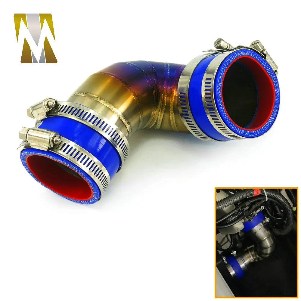 Motorcycle Accessories For GTS 200 250 300 GTV 300 Exhaust pipe Stainless Steel Link Tube 2006 2007 2008 2009 2020 2021-2023