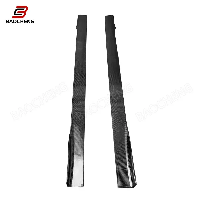 Carbon fiber car side skirt high quality carbon fiber Universal style  factory wholesale price manufacture