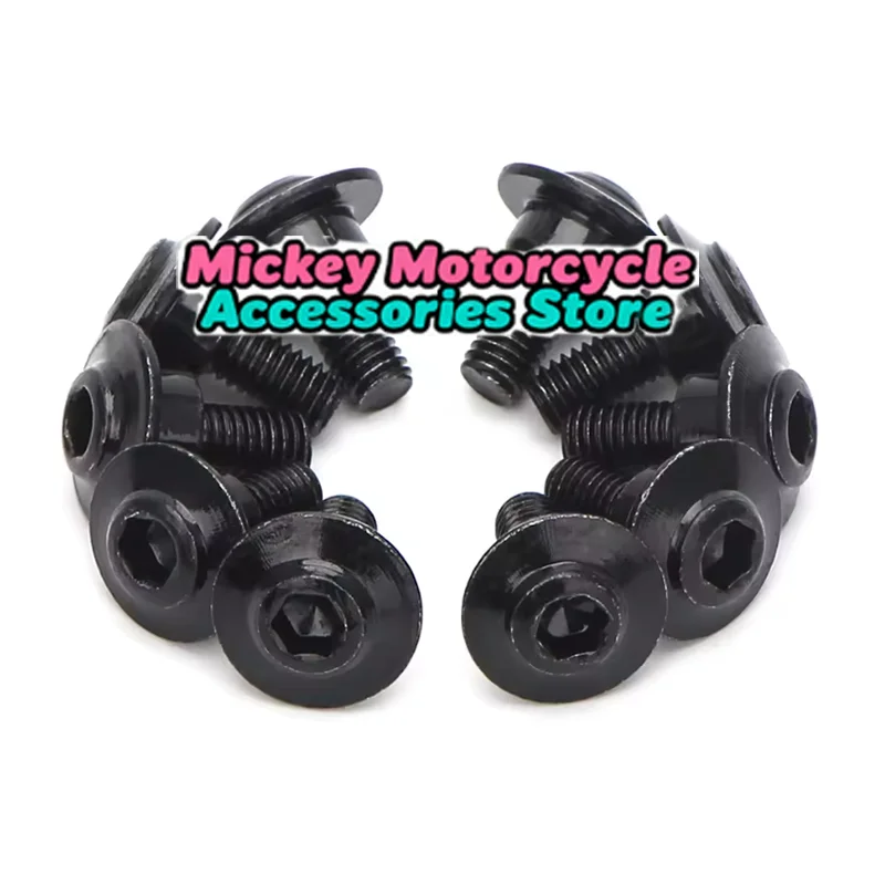 5 pz 10 pz/set Kit Per Ducati ++ Carenatura Cowl Viti In Acciaio Inox di Alta Qualità Bulloni Carenatura Carenatura Alloggiamento Del Motociclo Vite