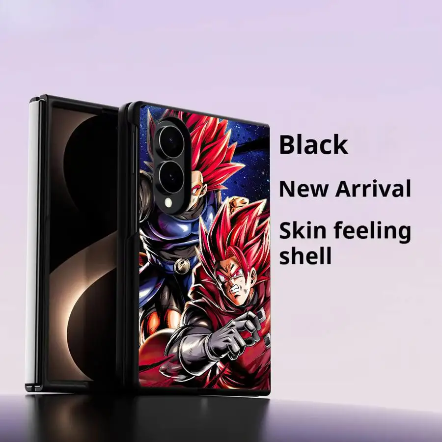 Luxury Phone Cover Case for Samsung Galaxy Z Fold8 Wide Z Fold 8 ZFold8 ZFold Wide D-Dragons Ball Gokus Pattern