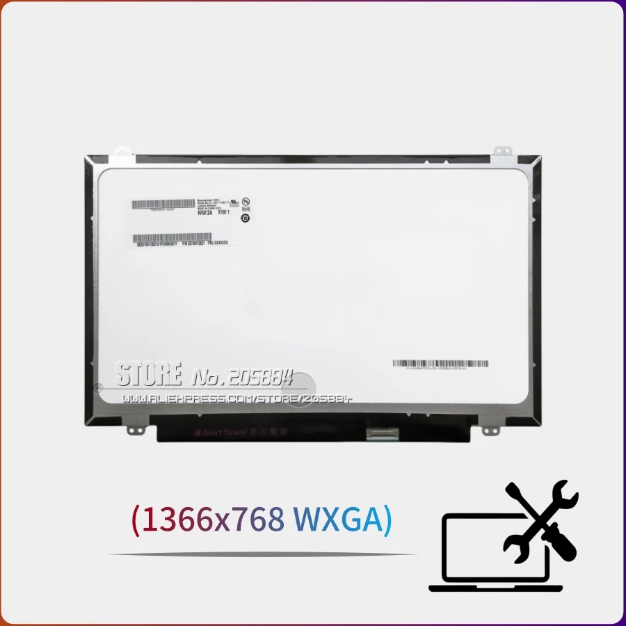 14 inch Lcd  ideapad 300-14IBR/14ISK 300s-14ISK 305-14IBD/310-14IAP/320-14IKB Laptop screen