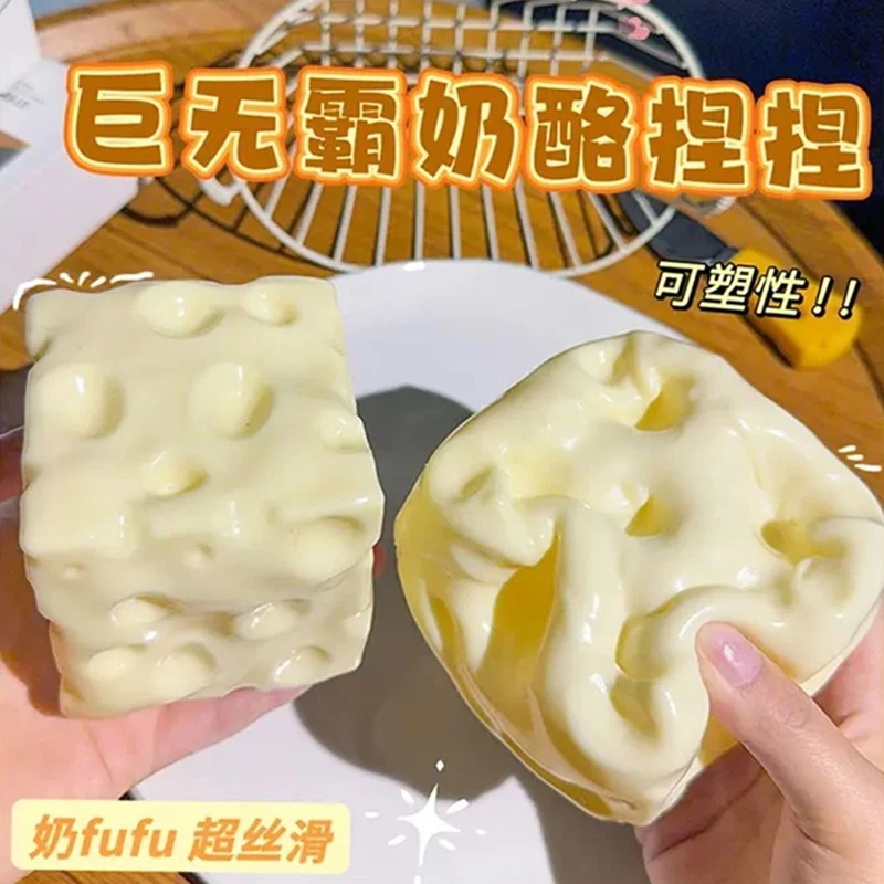 bola-anti-stress-gigante-em-formato-de-queijo-brinquedo-sensorial-asmr-presente-para-festivais