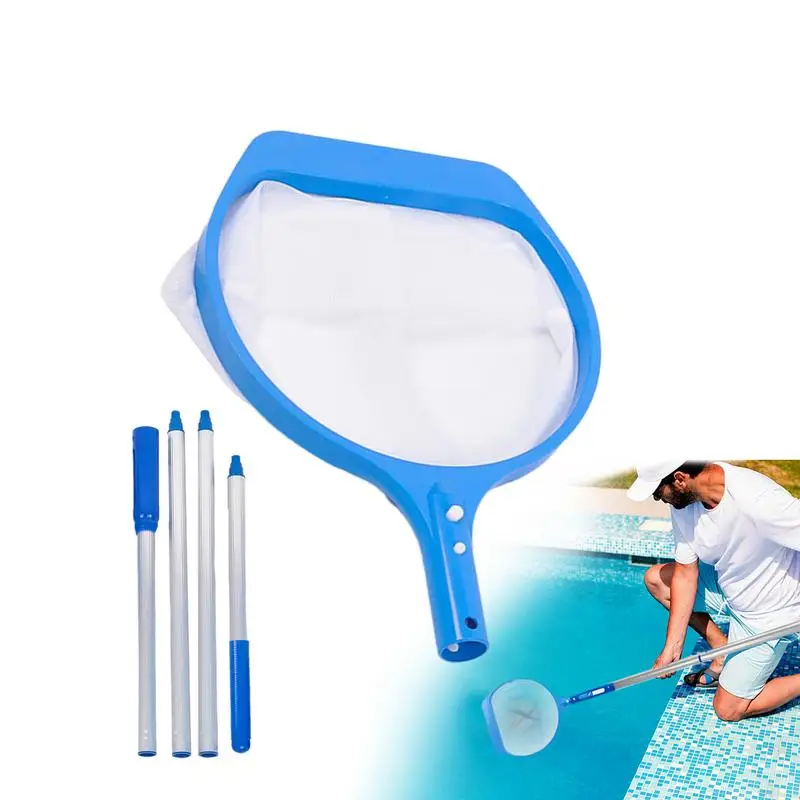 

Инструмент для очистки горячих ванн, сетка для очистки бассейна, скиммер для бассейнов с телескопическим полюсом, фотофильтр для бассейна с мелкой сеткой