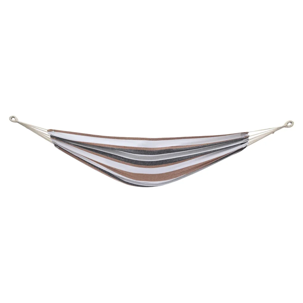 

58 Coffee Bar Polyester Cotton Hammock 200*150CM With Two 2M Ropes + Back Bag