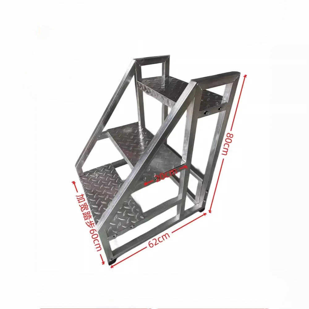 Stepping Handrails Ladder Project Climbing Three Steps Household Iron Ladder