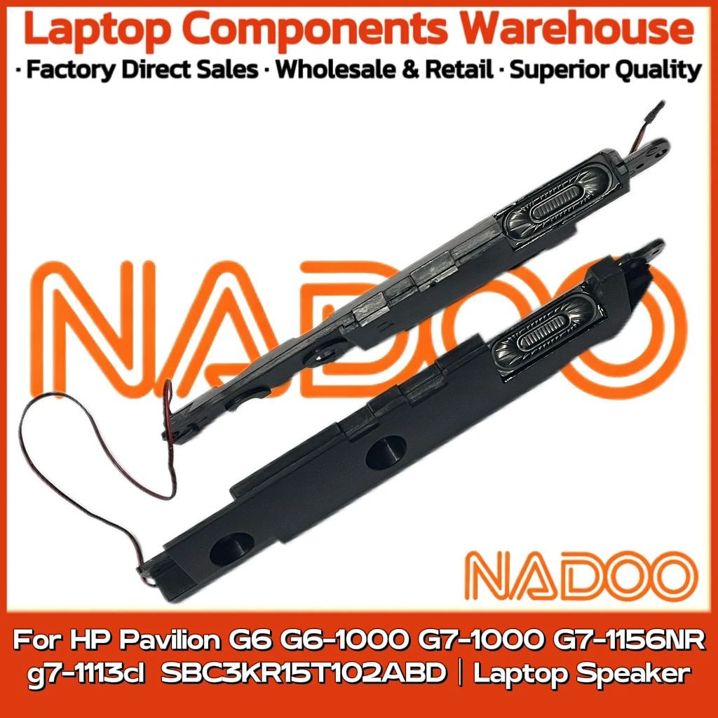 

New Original Laptop Speaker For HP Pavilion G6 G6-1000 G7 G7-1000 G7-1156NR 1113cl SBC3KR15T102ABD built-in speaker horn audio