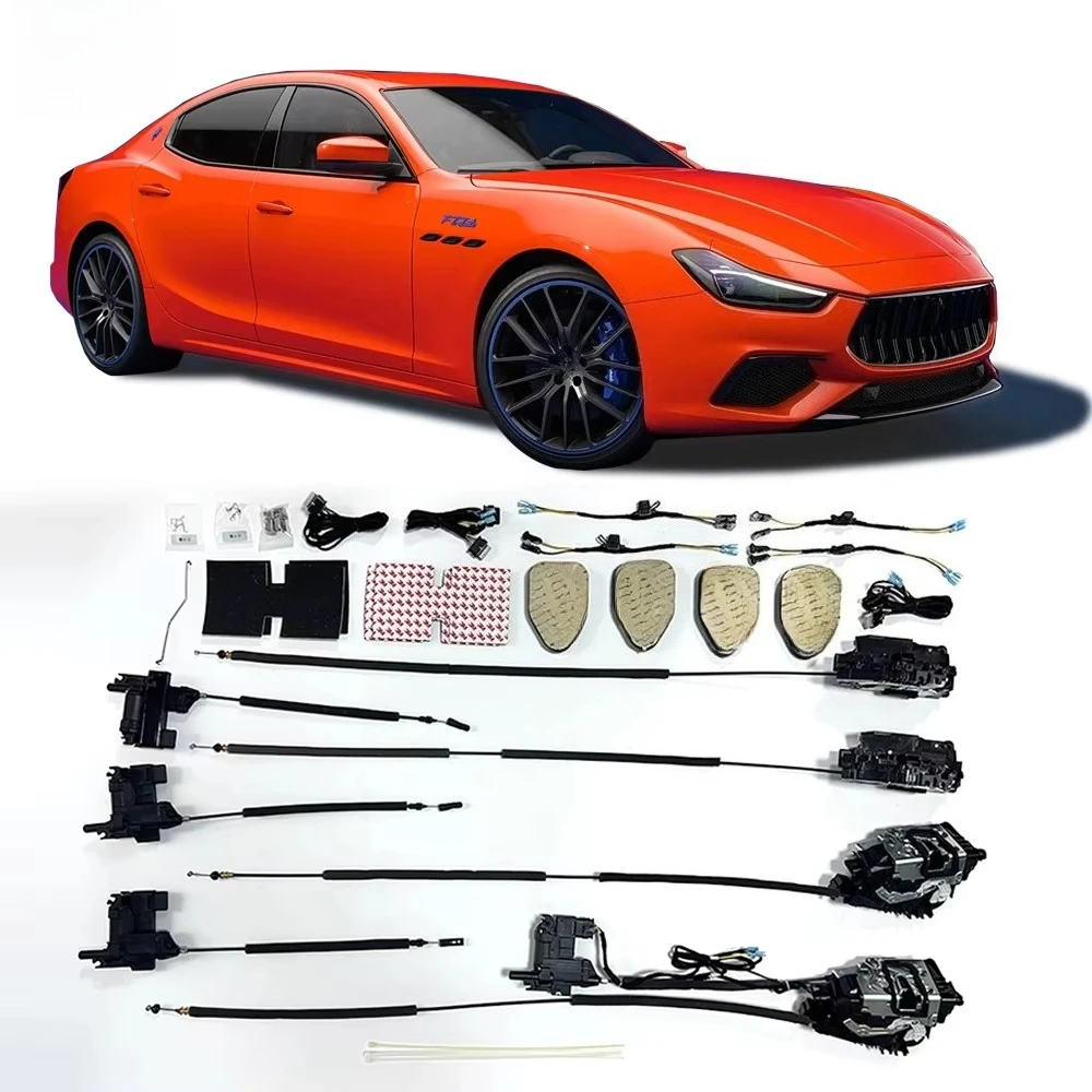 2016+For Ghibli Car Door Electrolock, Soft-close Car Door System, Power-assisted Door, Automatic Door Lock