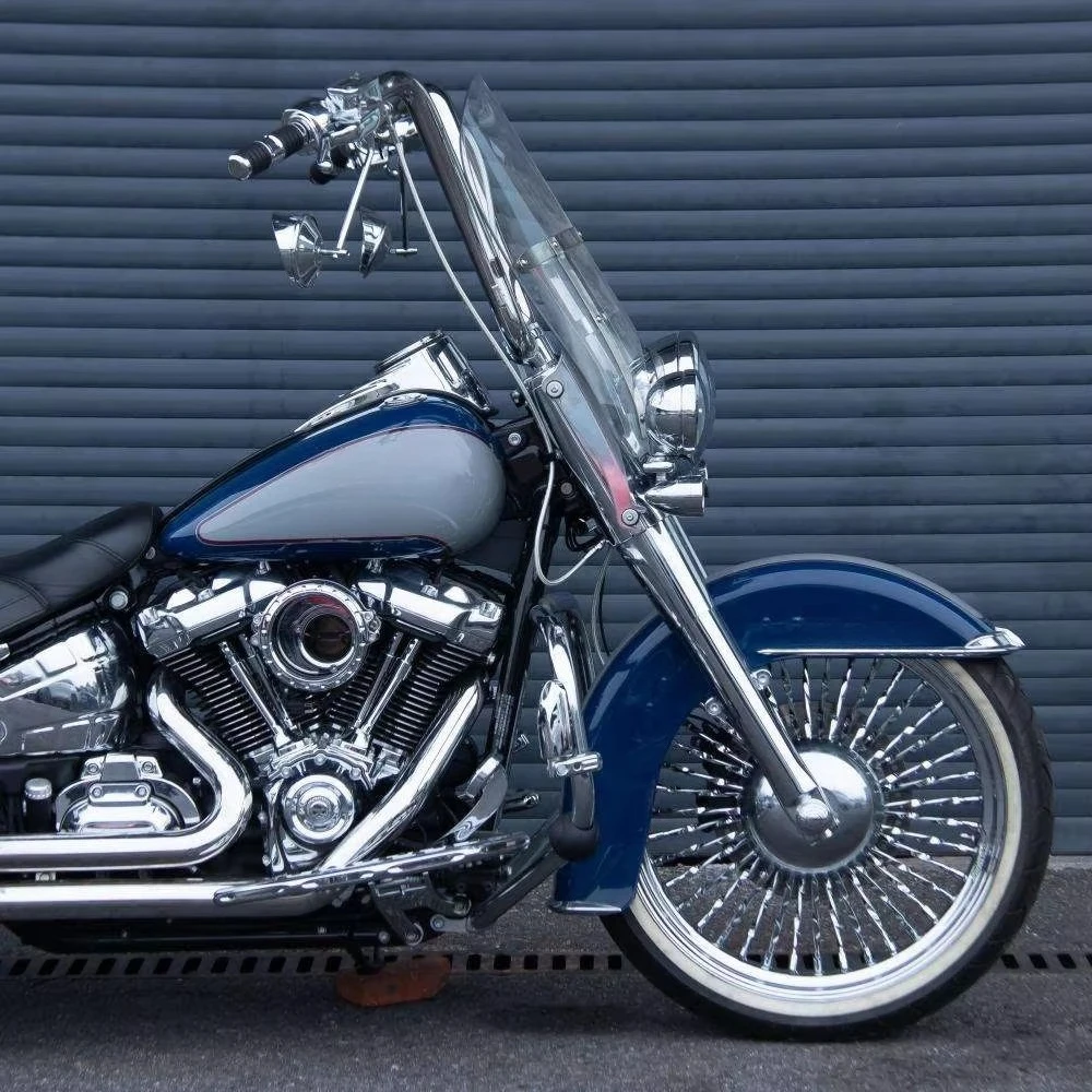 A356 Aluminum Spoke Wheel Rim Front Or Rear Tubeless Design For Street Bob FXBB FXBBS Softail 2018-2026Motorcycle WheelMotorcycl