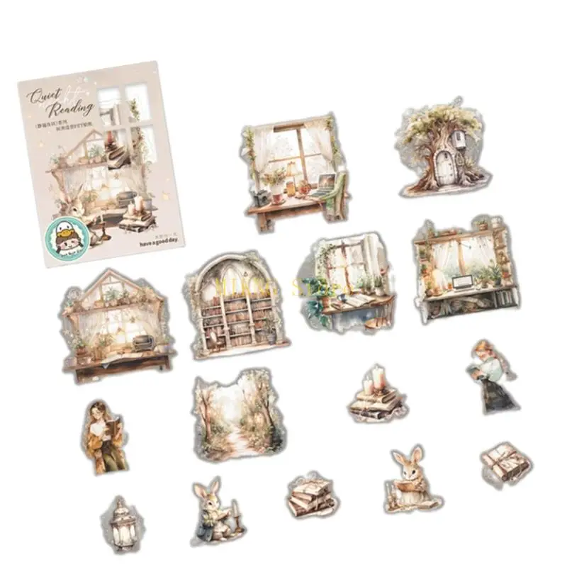 15 قطعة ملصق ملصق ملصق ملصق مقاوم للماء من أجل قصاصات أفضل بيع