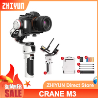 ZHIYUN CRANE M3 3-Axis Handheld Camera Gimbal Stabilizer Compatible with Sony A7S3 Canon M5II EOS 200D Nikon Z fc Fuji X-T4