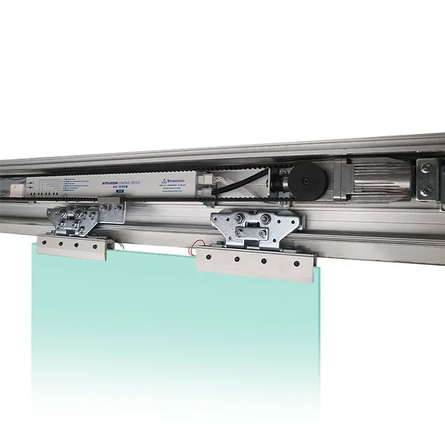 Online technical support Design Remote Double Open Glass Automatic Sliding Door Operator