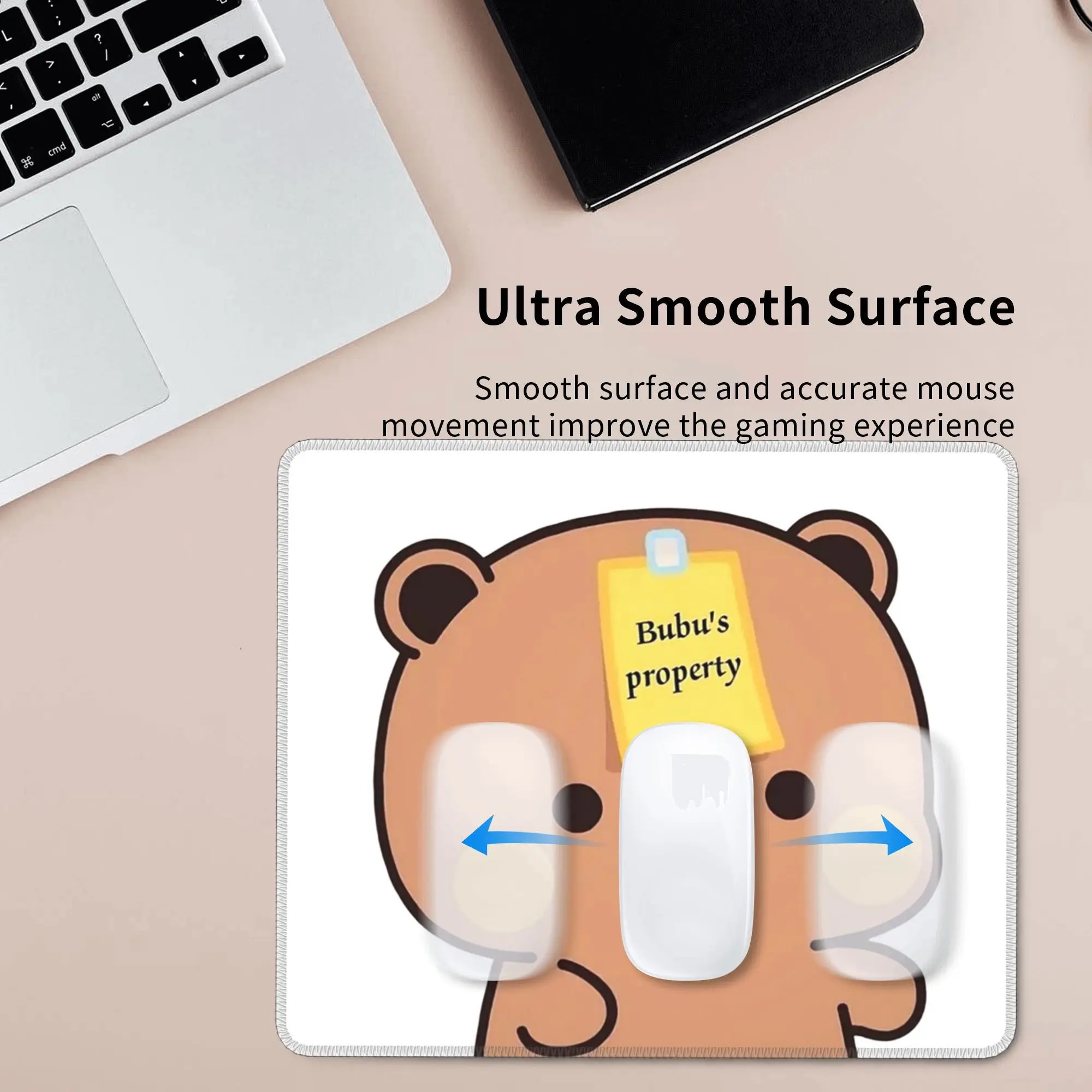 Bubu Dudu الباندا وبراوني الدب زوجين v8 2024 ماوس الوسادة الكمبيوتر لوحة المفاتيح ماوس حصيرة ألعاب الكمبيوتر مكتب للحاسوب شخصي حصيرة