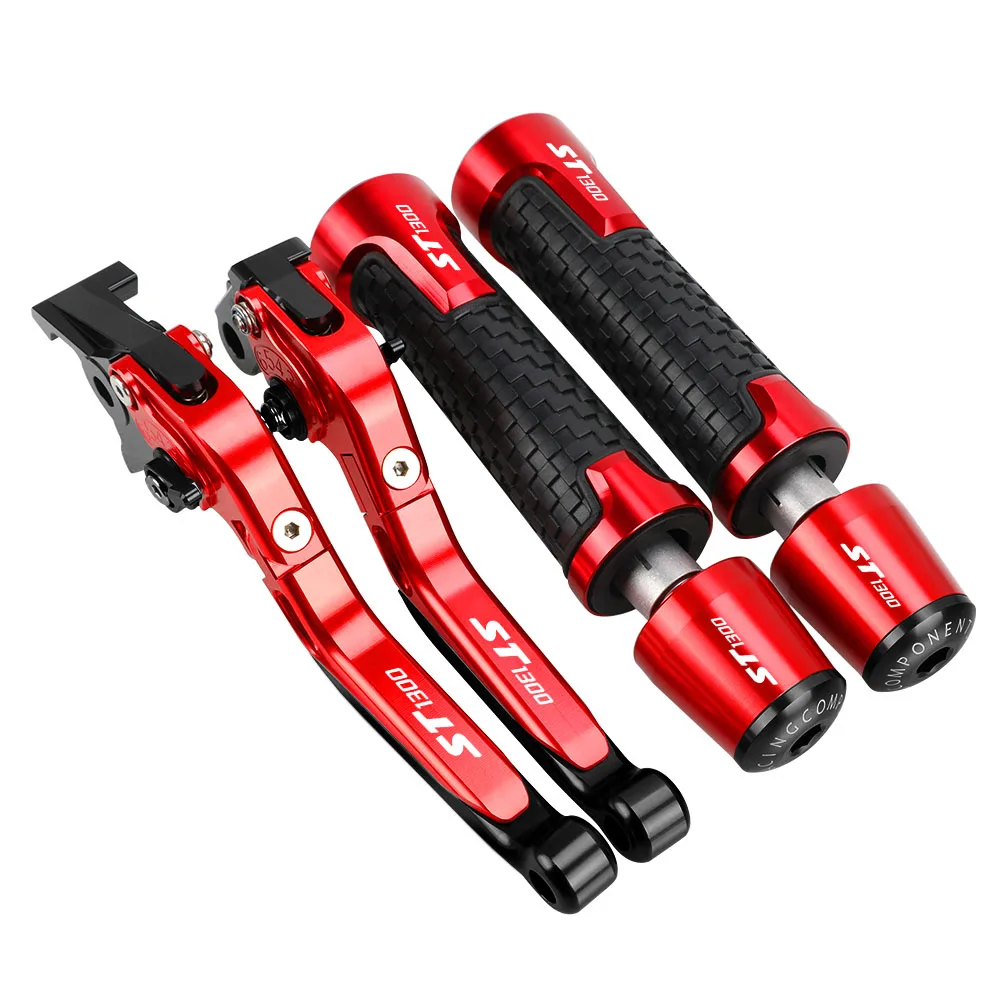 

FOR HONDA ST 1300 2008-2012 2011 ST1300 Motorcycle Accessories Adjustable Extendable Brake Clutch Levers Hand Grip Handlebar End