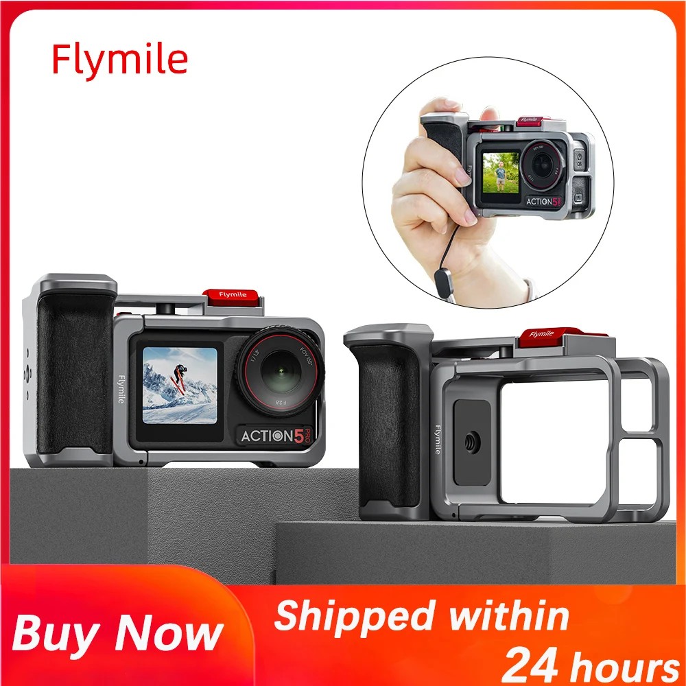 Grip For DJI Osmo Action 5 Pro 4 3,Street Photography Mount,Handle Grip,Xplorer Grip for Dji Action Camera Accessories