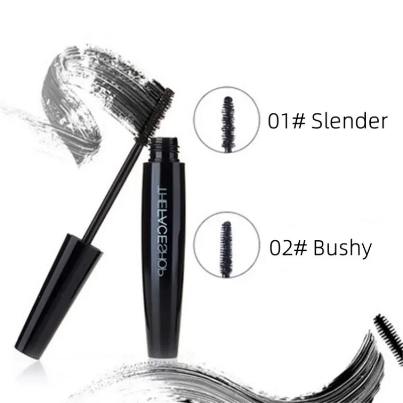 Ciglia arricciate Mascara allungante Waterproof Lasting Black Thick Lashes allungamento naturale Eye Lash Brush Makeups Cosmetics