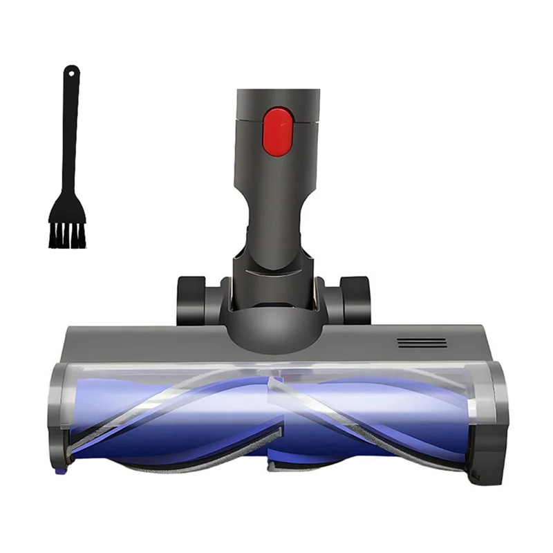 

ABUL-для Dyson V7 V8 V10 V11 V15 насадка для ковров из твердой древесины со светодиодной подсветкой V-образная турбинная щетка для чистки щетины