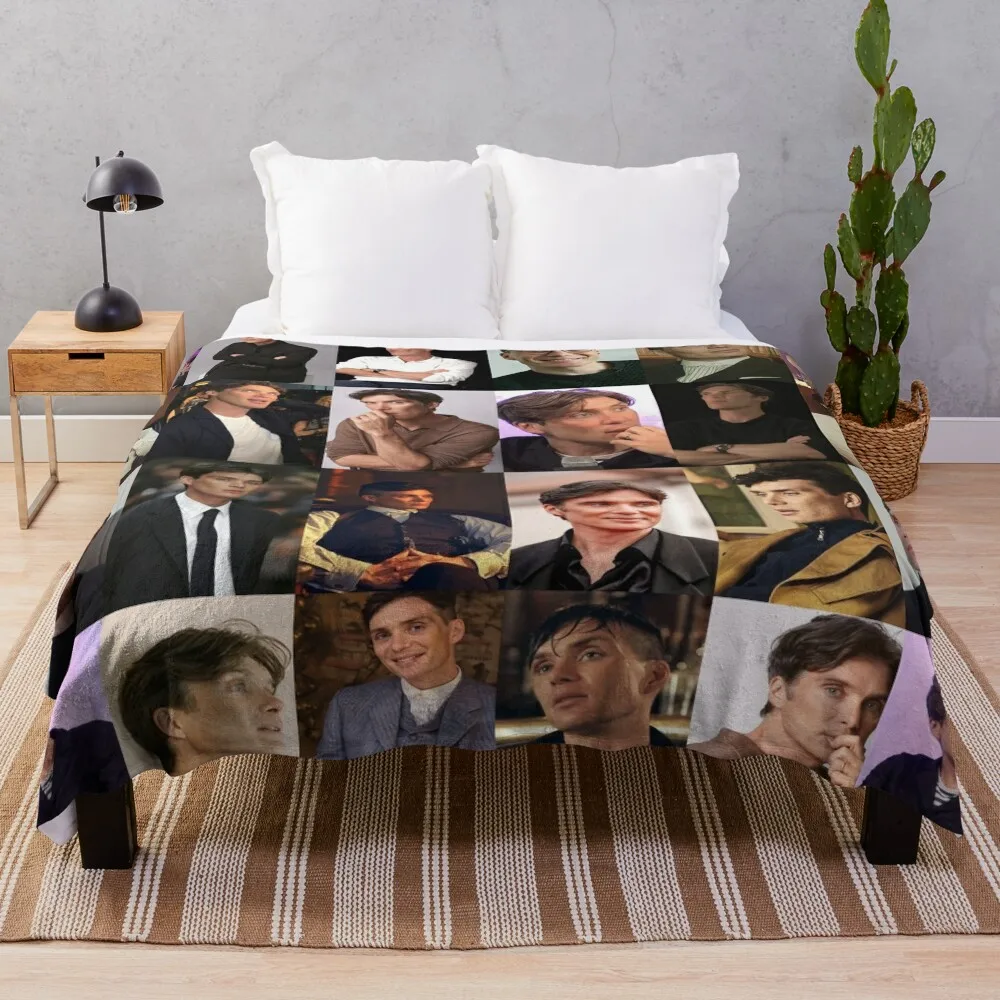 Cillian Murphy Throw Blanket Multi-Purpose wednesday Blankets