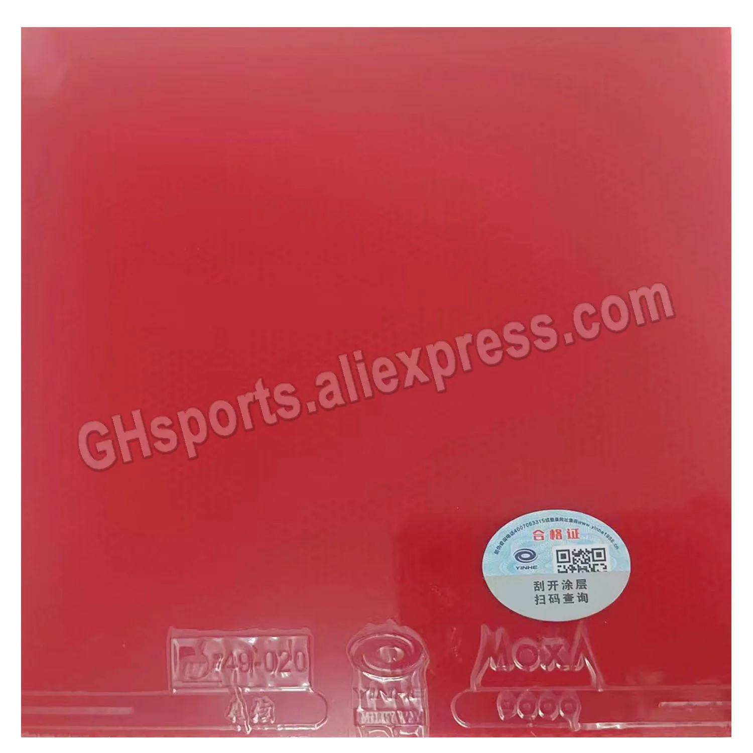 YINHE 9000E Table Tennis Rubber Sticky Quick Attack Loop pips-in GalaxyYinhe ping pong sponge