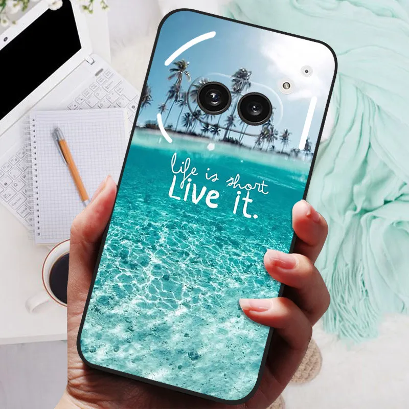 for Nothing Phone 2a Case Soft TPU Silicone Phone Covers for Nothing Phone 2a Case Bumper Nothing Phone2A Shockproof Coque Cover