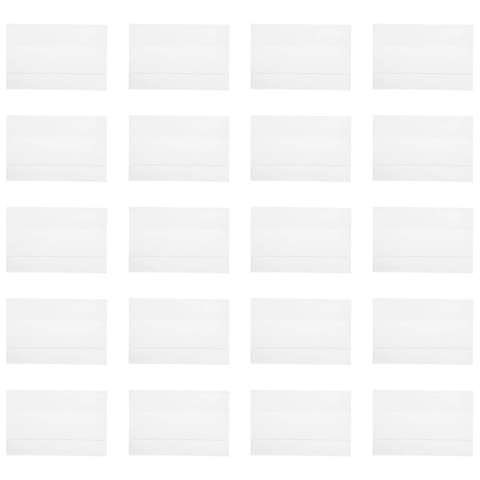 20pcs 20 Stand Menu\ ---\ **：** Stand Menu\ ---\ **（，）：** Menu\ ---\ **（110-128）：**   Price Tag Holders for Retail